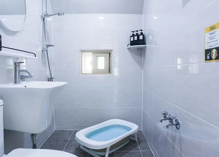 Mangwon Local Market 5mins, Hongdae, Airport Bus, Hanriver Park 10mins 10ppl, Big Family House 마포레스트 *